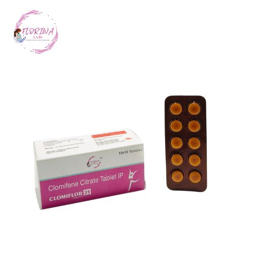 CLOMIFLOR – 25 Clomiphene Citrate 25 mg Tablets | Floriwa Labs