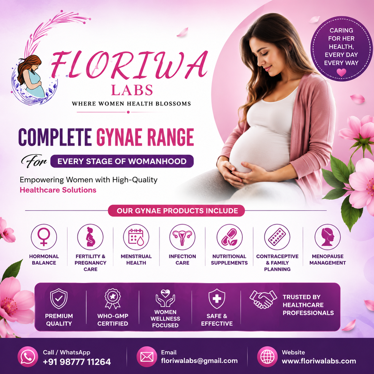 What Should Be Included in a Complete Gynae Product List? | Floriwa Labs